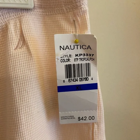 Nautica Peach Pajama Pants - Picture 5 of 5